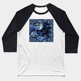 Blue Sphere Baseball T-Shirt